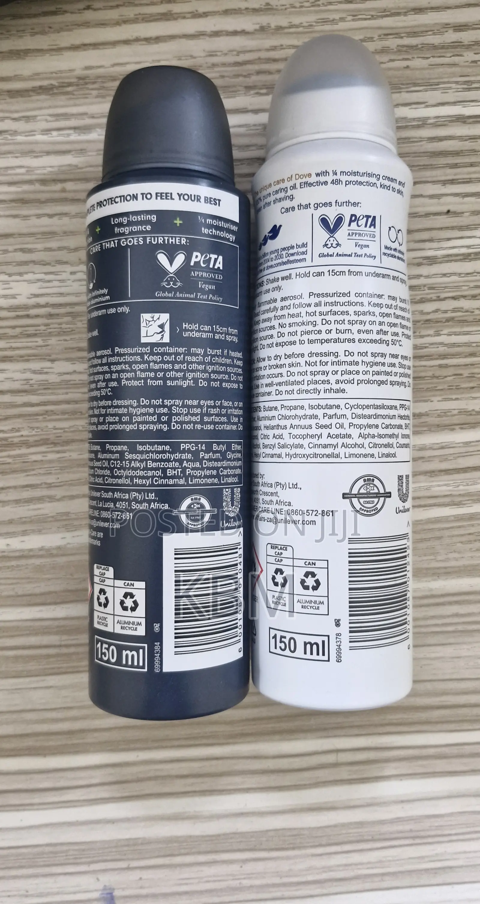 Dove Deodorant Spray