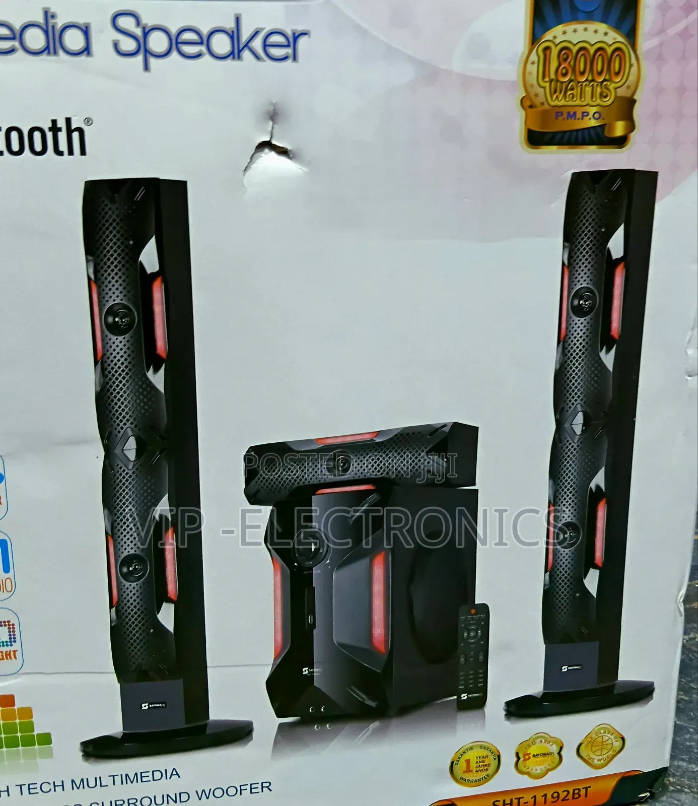 Sayona Multimedia Speakers 3.1ch Sayon Pps