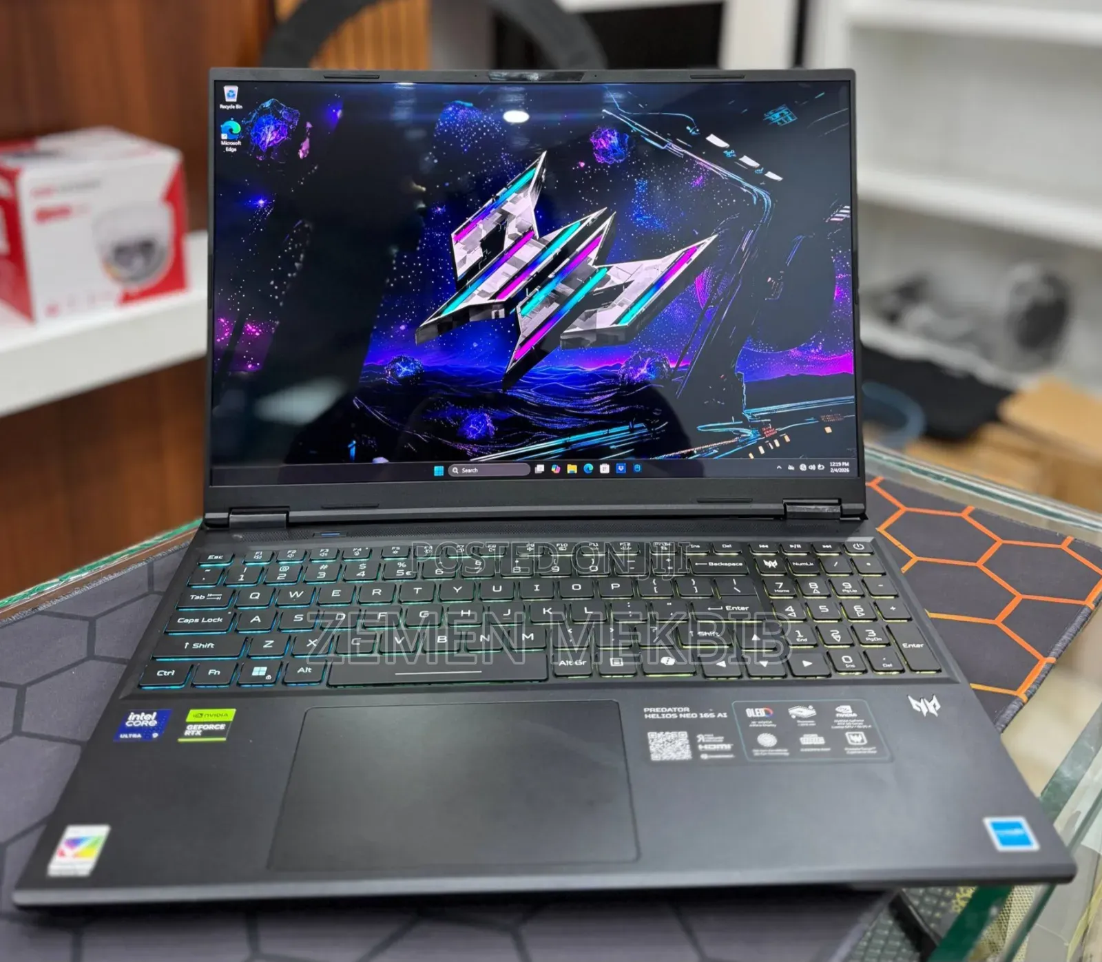 New Laptop Acer Predator Helios 300 32GB Intel Core Ultra 9 SSD 1T