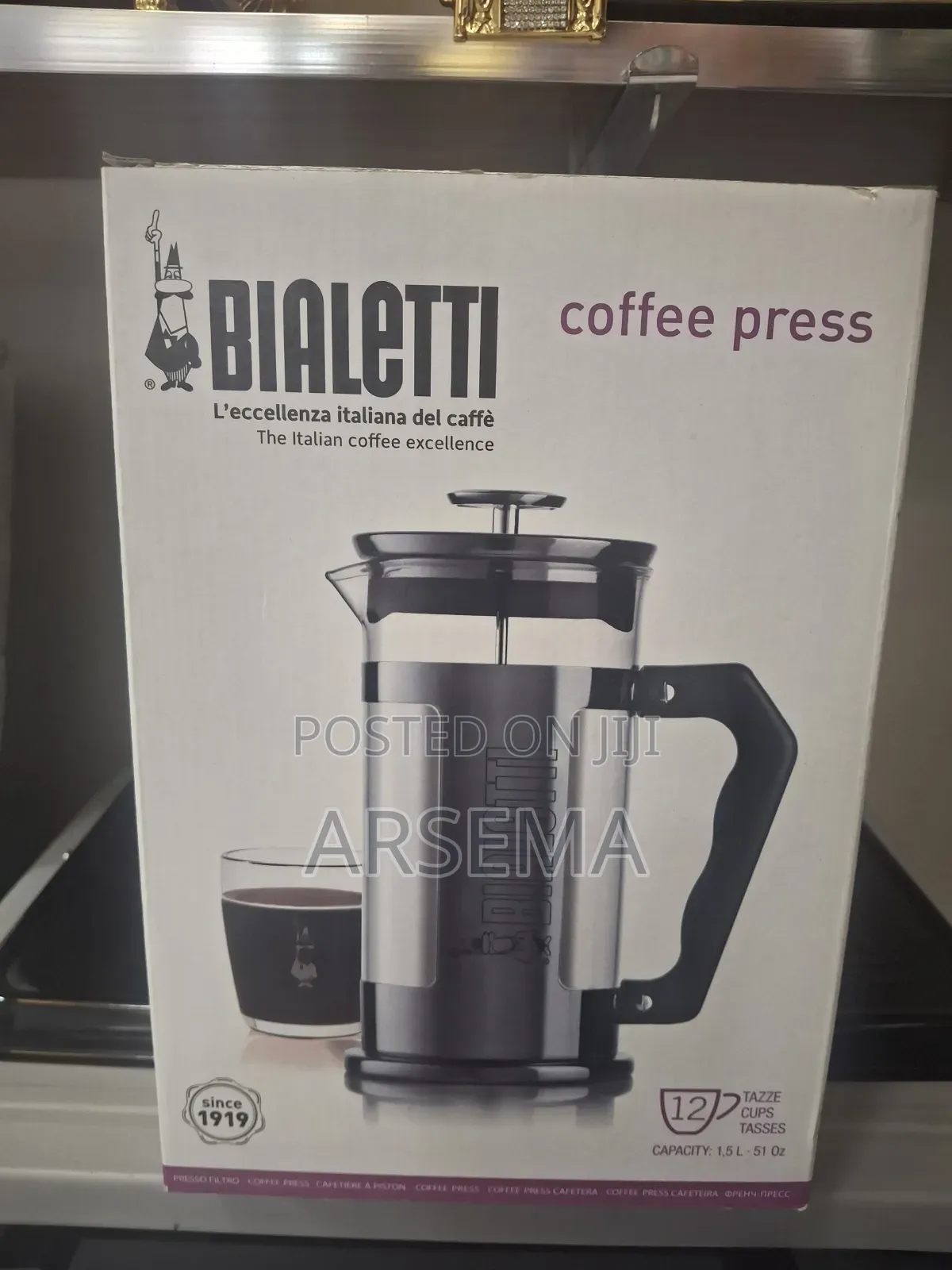 Bialetti French Press- Coffee Maker