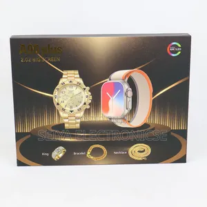 A90 Plus Smartwatch Set With Man