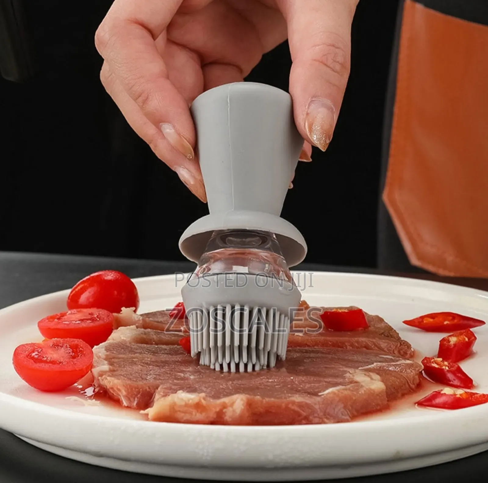 Oil Bottle With Silicon Brush