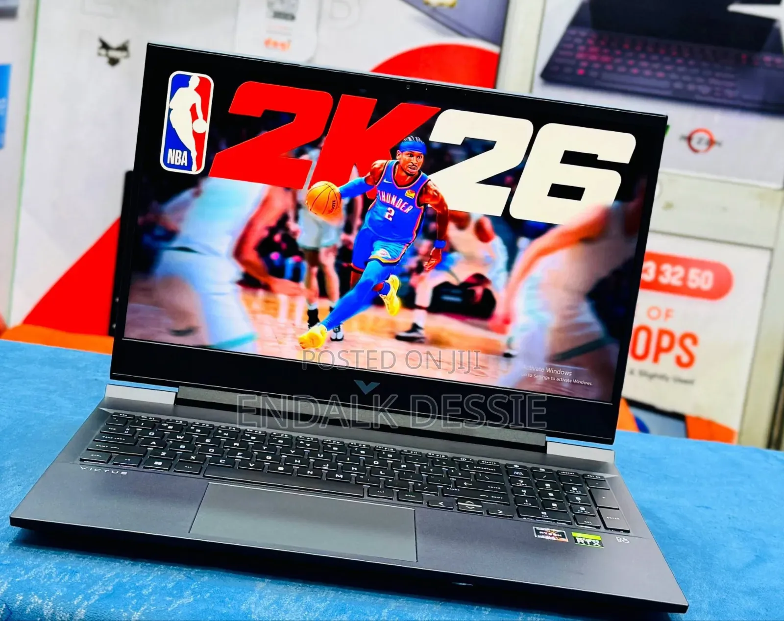 New Laptop HP Victus 16 16GB AMD Ryzen 7 SSD 512GB