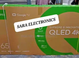 ➜Syinix 65" Qled Google New 2025 ●Free Delivery Real Warranty 150,500