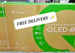 ➜Syinix 65" Qled Google New 2025 ●Free Delivery Real Warranty 150,500