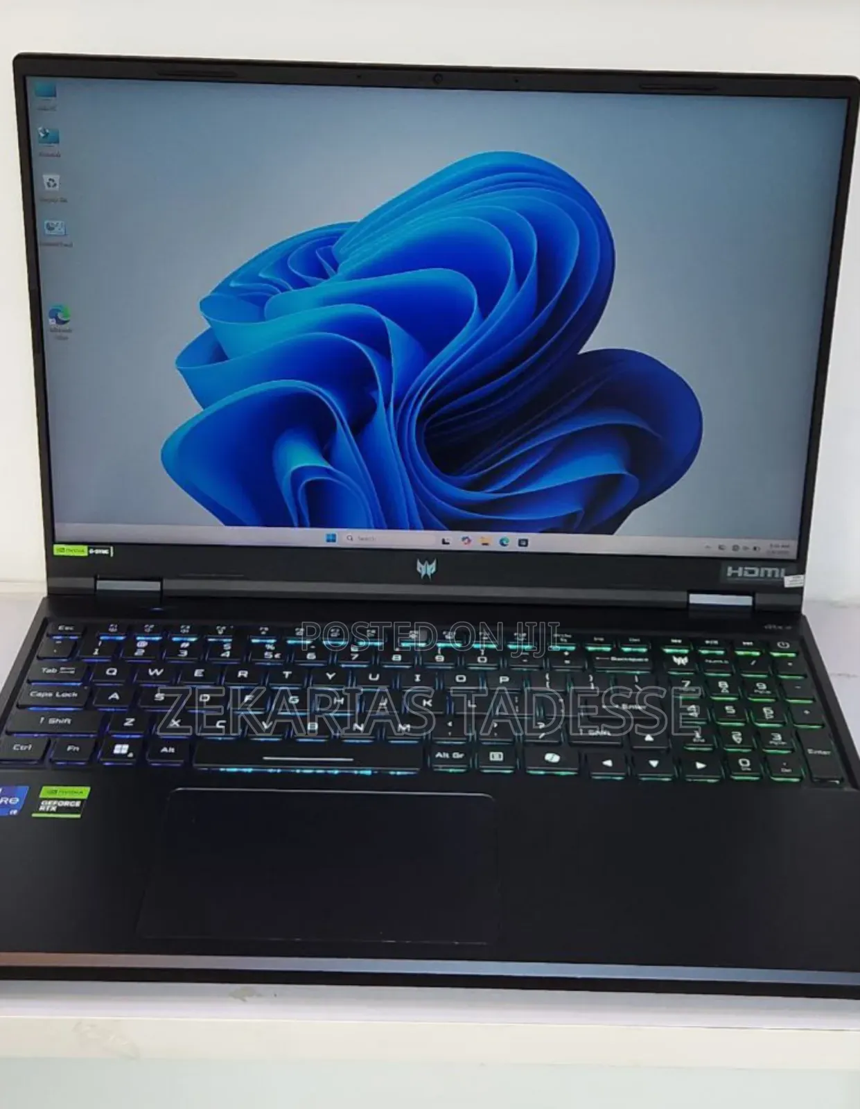 New Laptop Acer Predator Helios 300 16GB Intel Core I7 SSD 1T