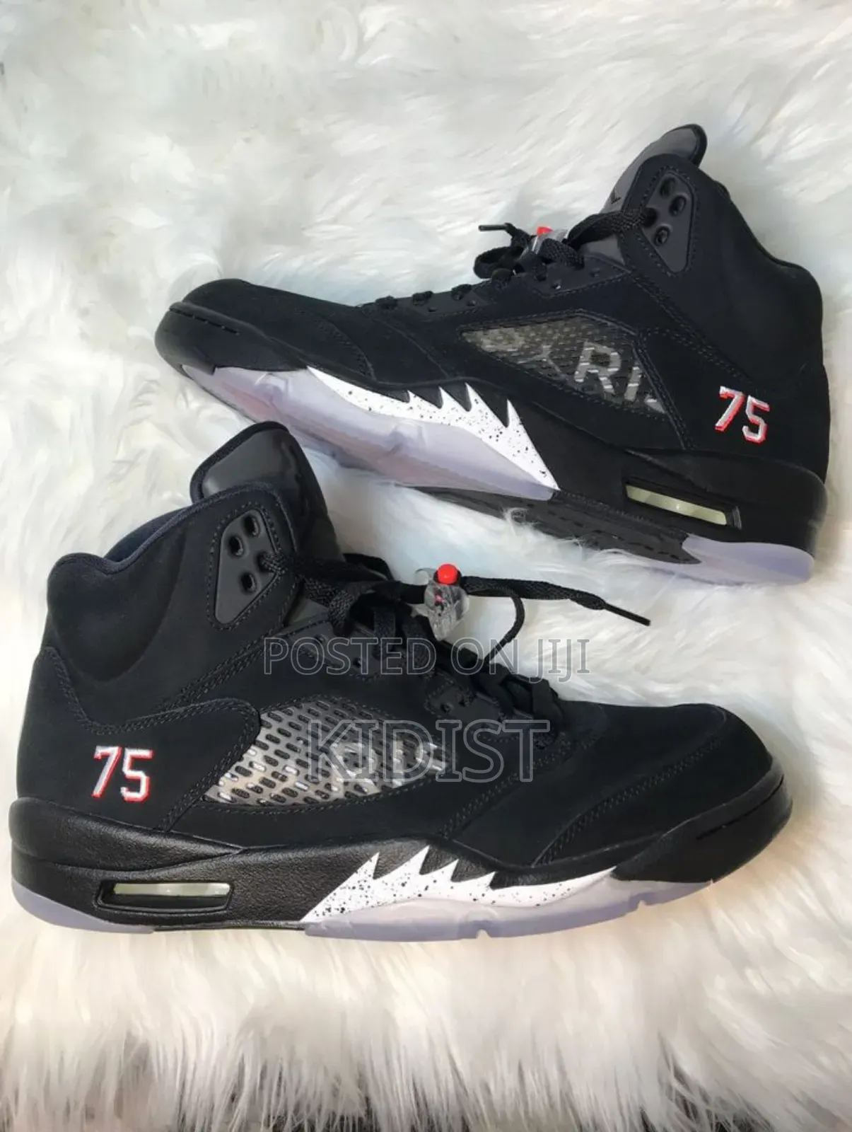 Nike #Air_jordan 5 Retro X Paris Saint Germin