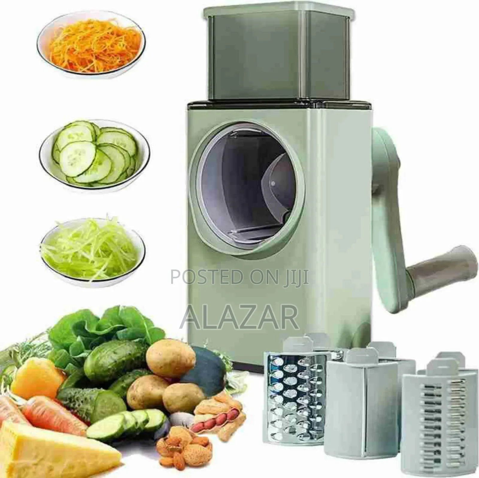 #ልዩ_ቅናሽ Multi - Function Vegetable Cutter Hand Rotary Veg