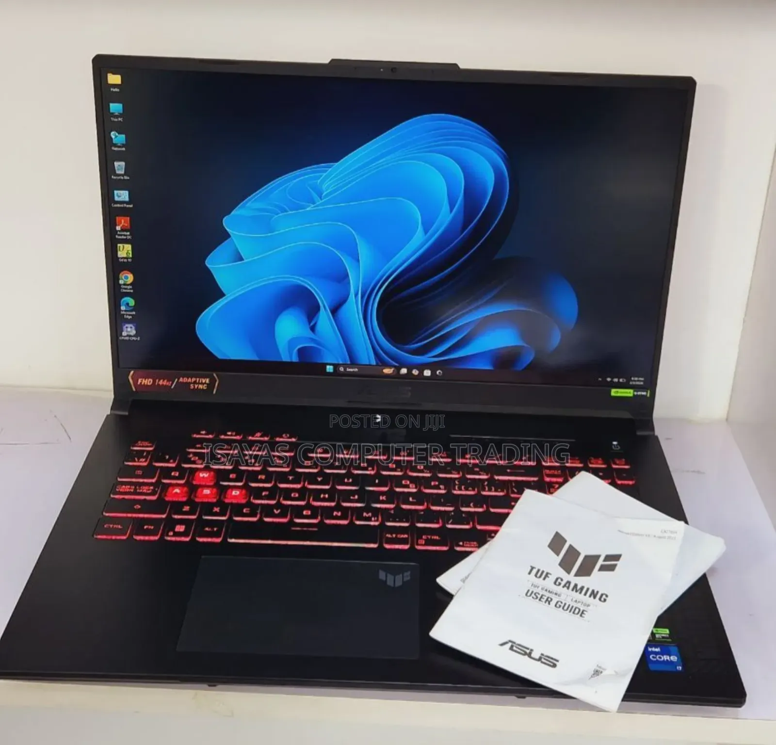New Laptop Asus TUF Gaming A15 16GB Intel Core I7 SSD 1T