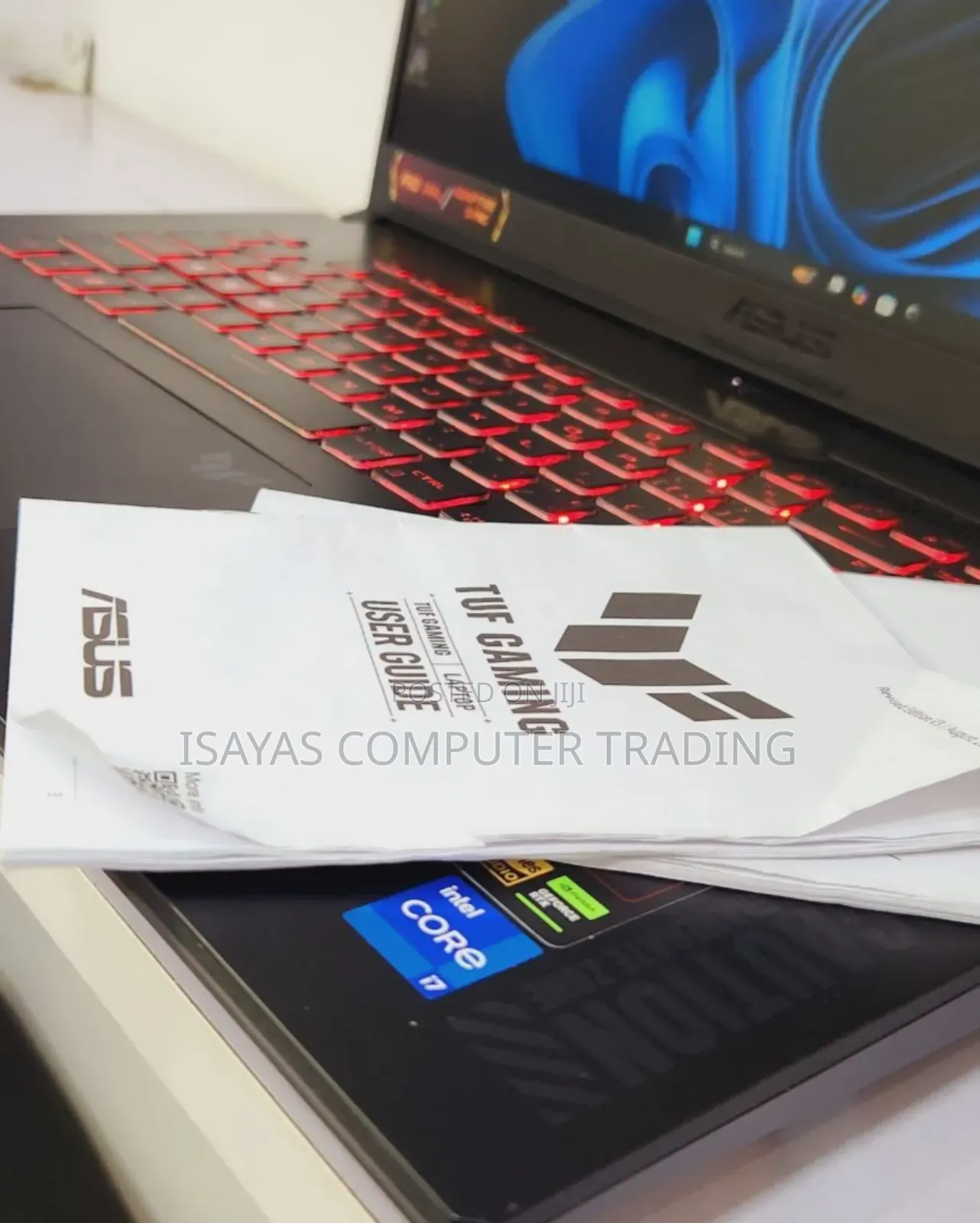 New Laptop Asus TUF Gaming A15 16GB Intel Core I7 SSD 1T