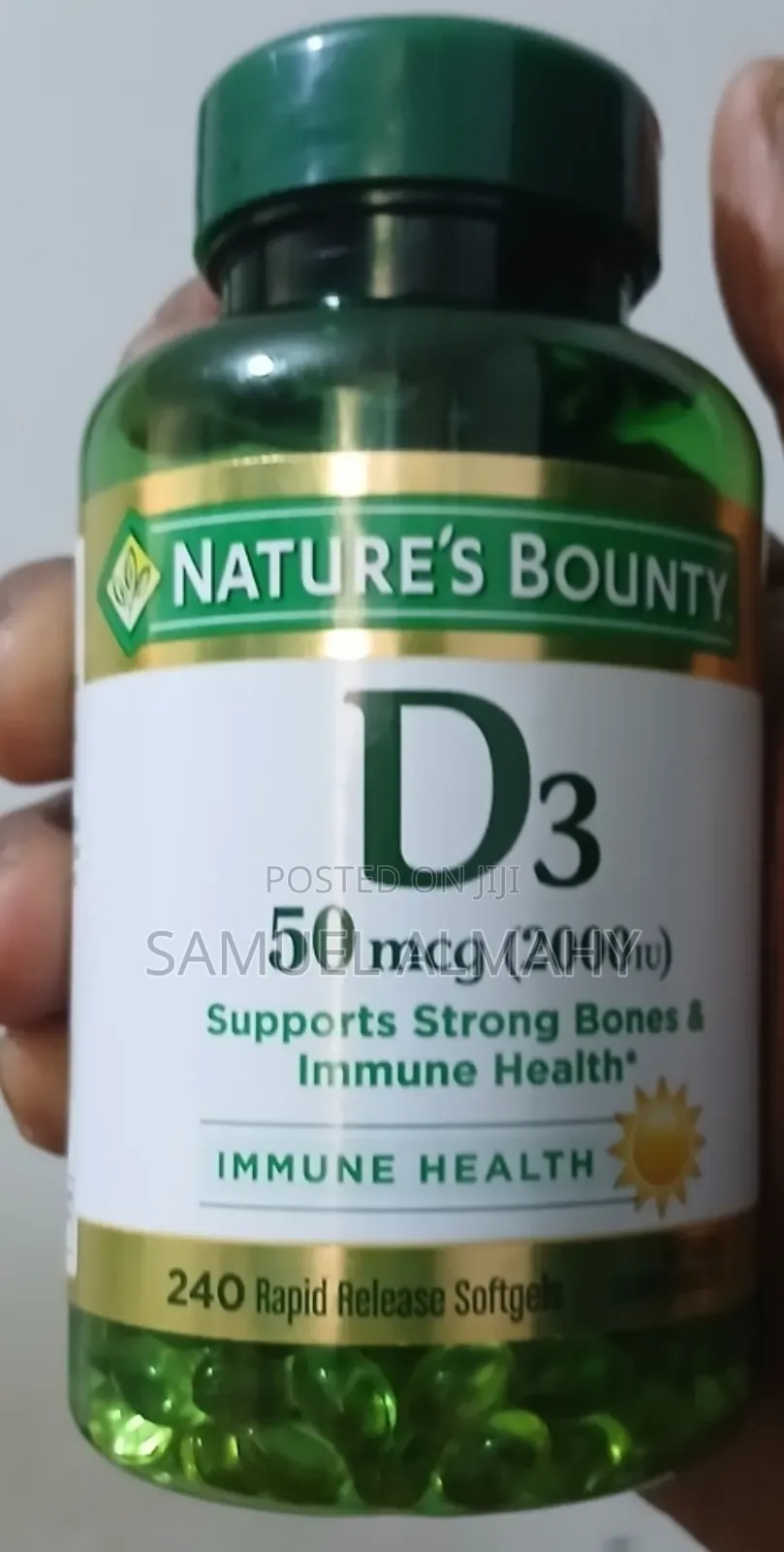 Vitamin D3 (Usa) Nature's Bounty (America)