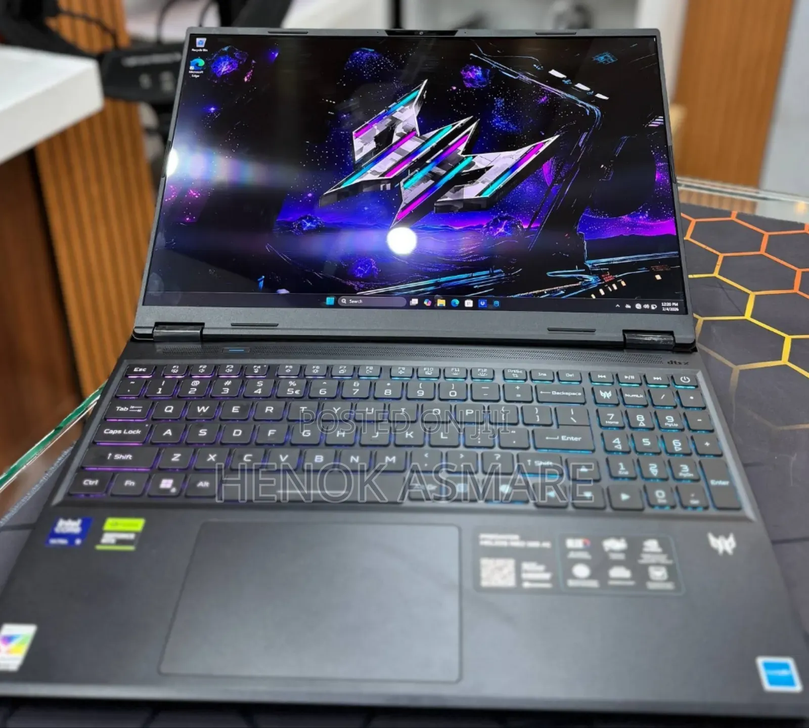 New Laptop Acer Predator Helios Neo 16 32GB Intel Core Ultra 9 SSD 1T