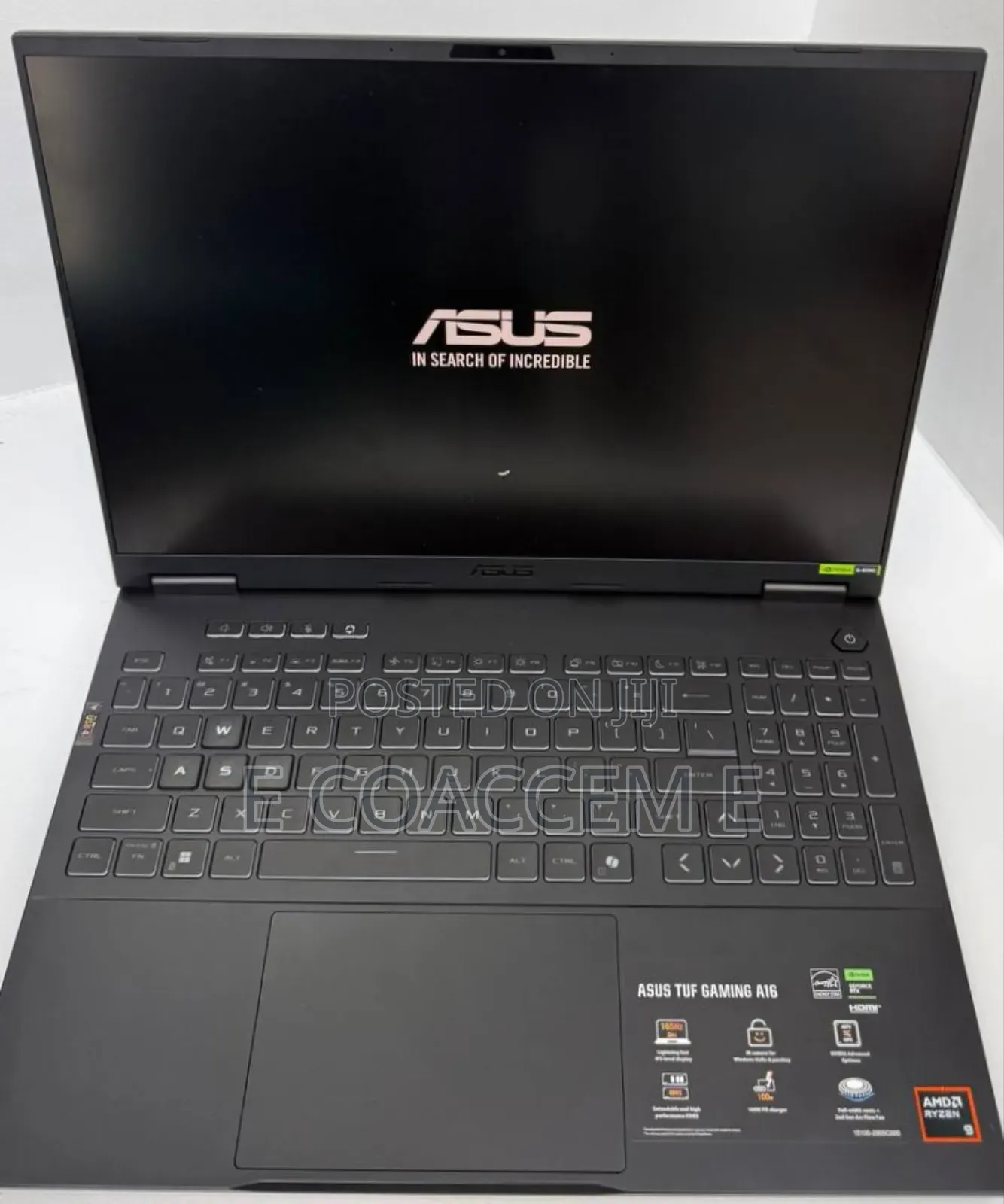 New Laptop Asus TUF516P 32GB AMD Ryzen 9 SSD 512GB