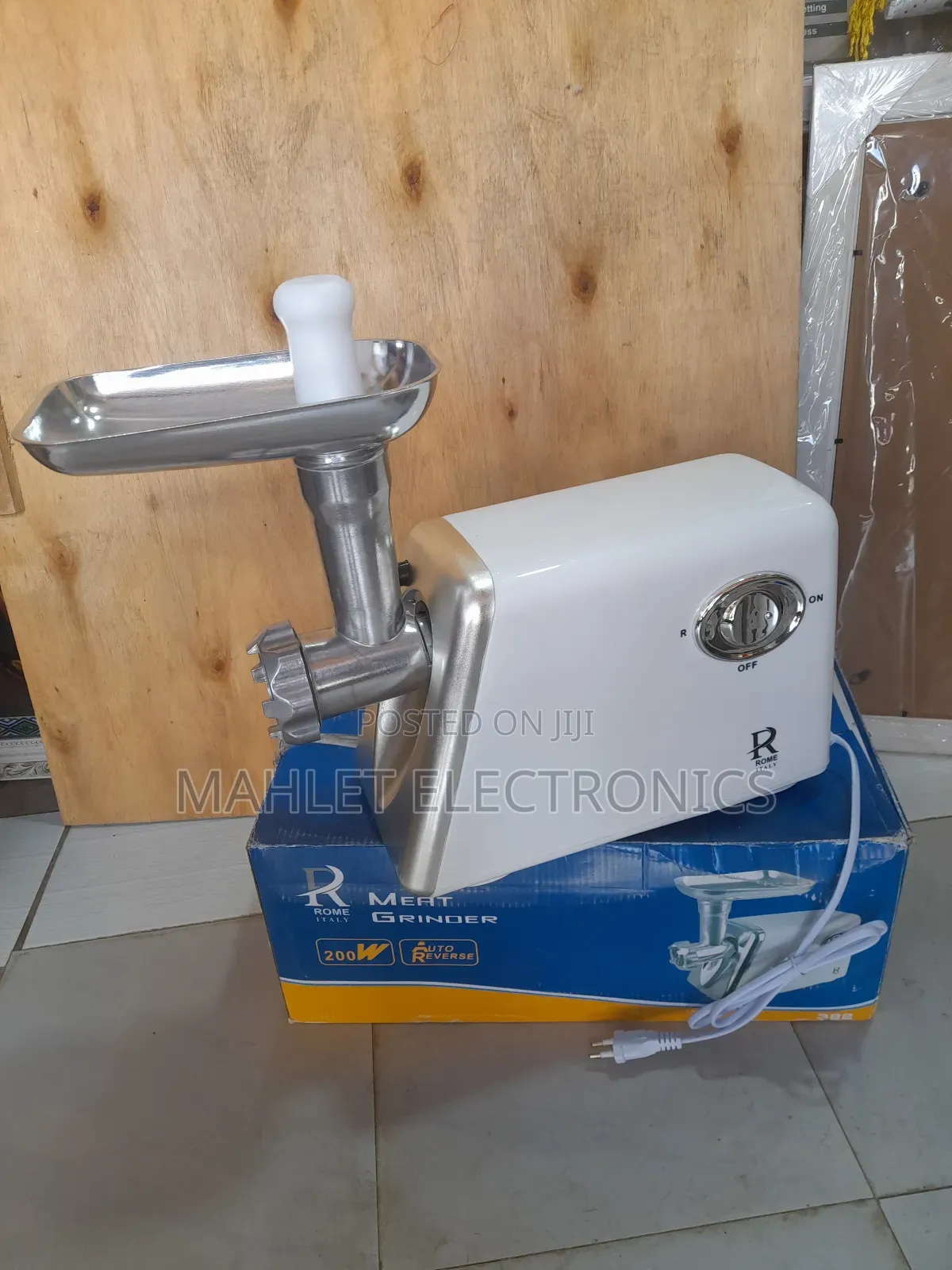 የጣሊያን ምርት የስጋ መፍጫ Made in Itally Meat Grinder