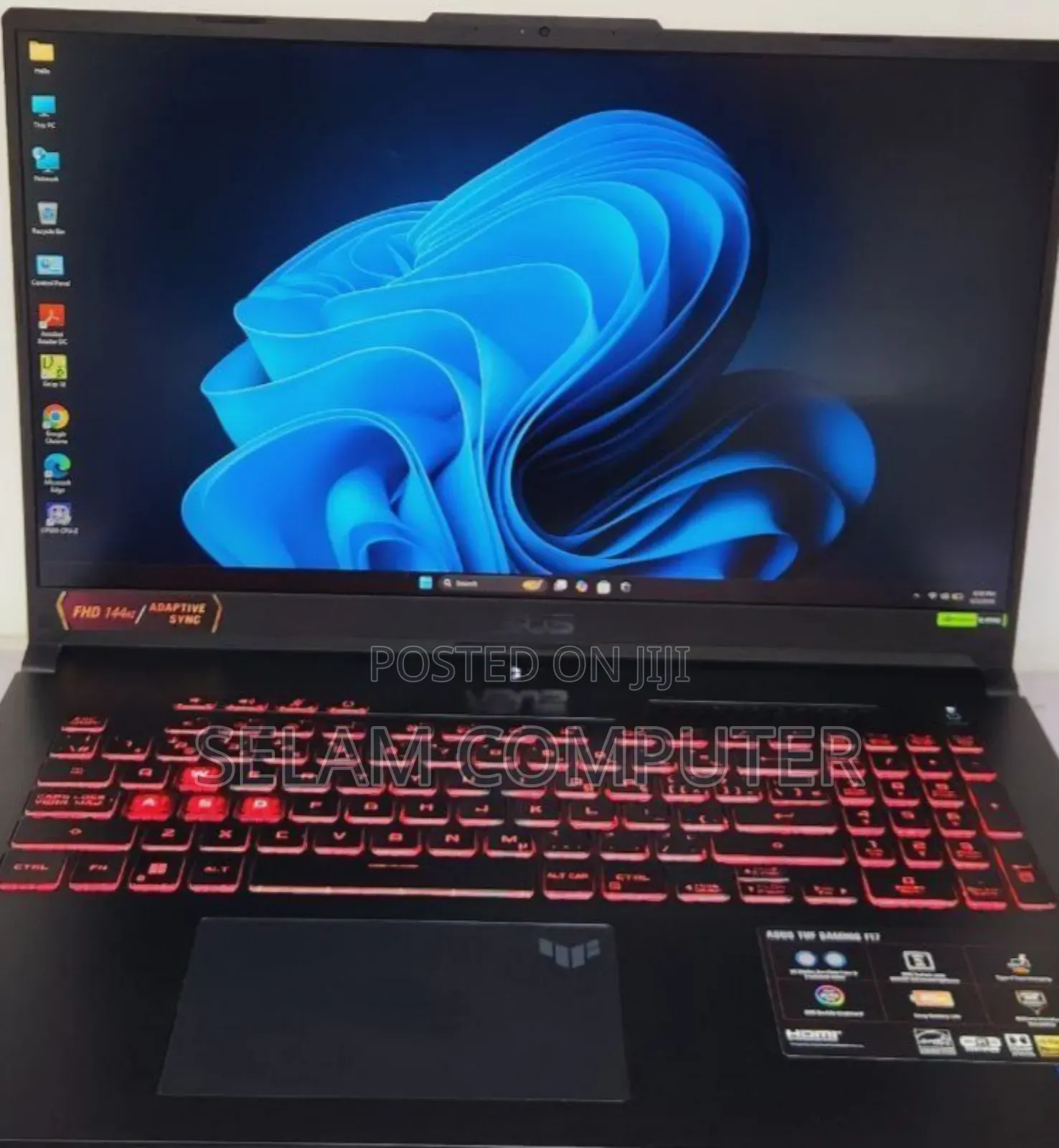 New Laptop Asus TUF Gaming A15 16GB Intel Core I7 SSD 1T