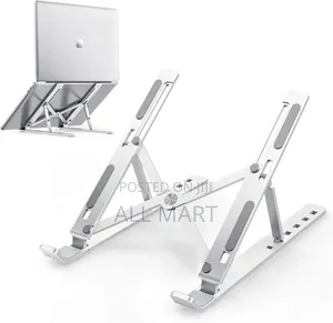 Frame Laptop Stand Foldable Height Adjustable Metal