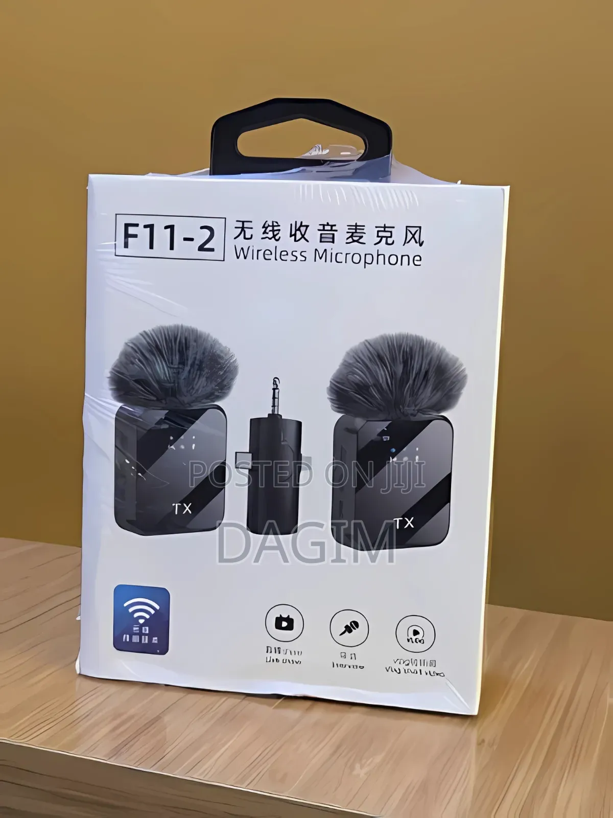 F11-2 Dual Wireless Microphone