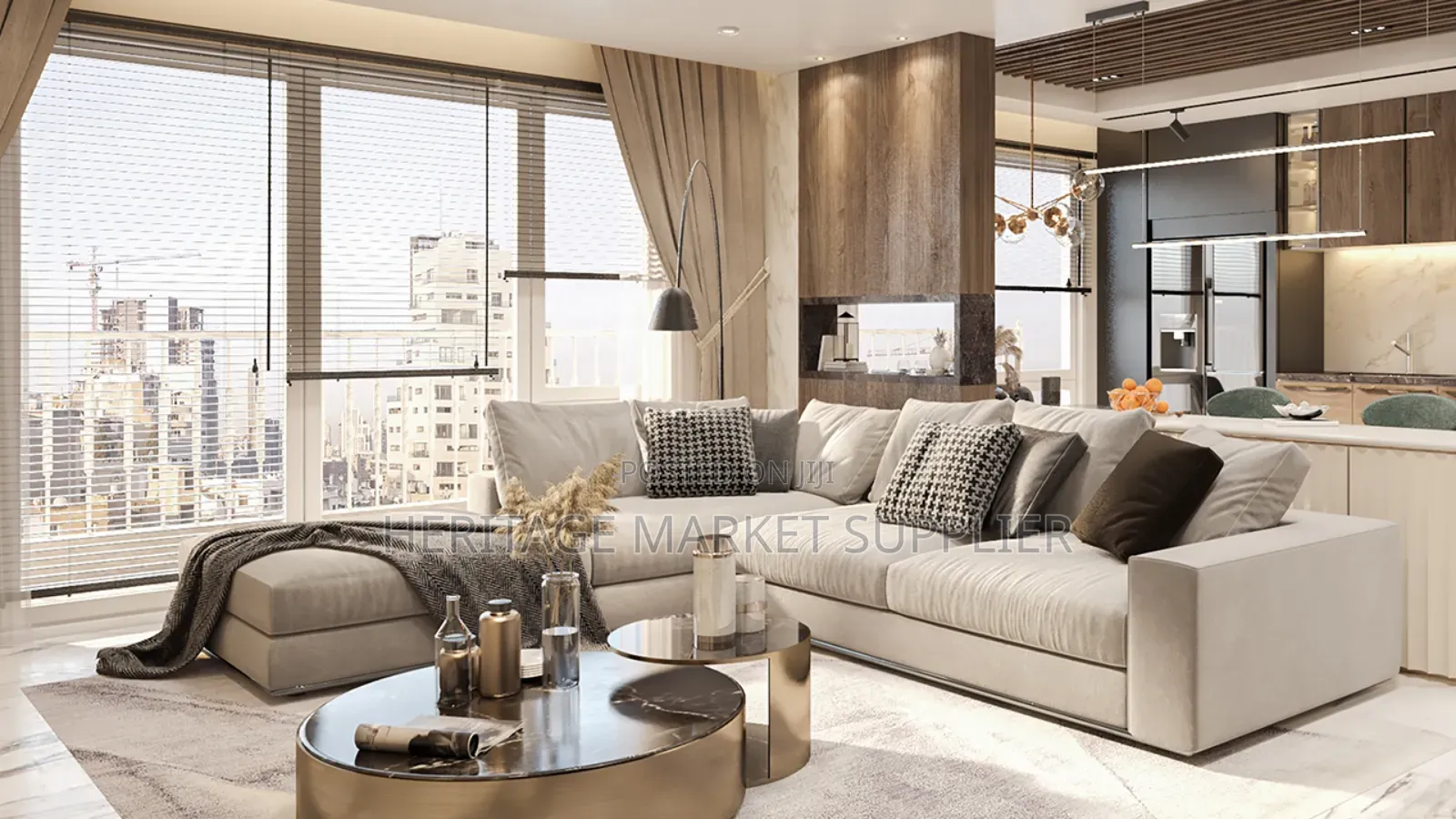 Furnished 3bdrm Apartment In Demahope Realestate, Bole For Sale