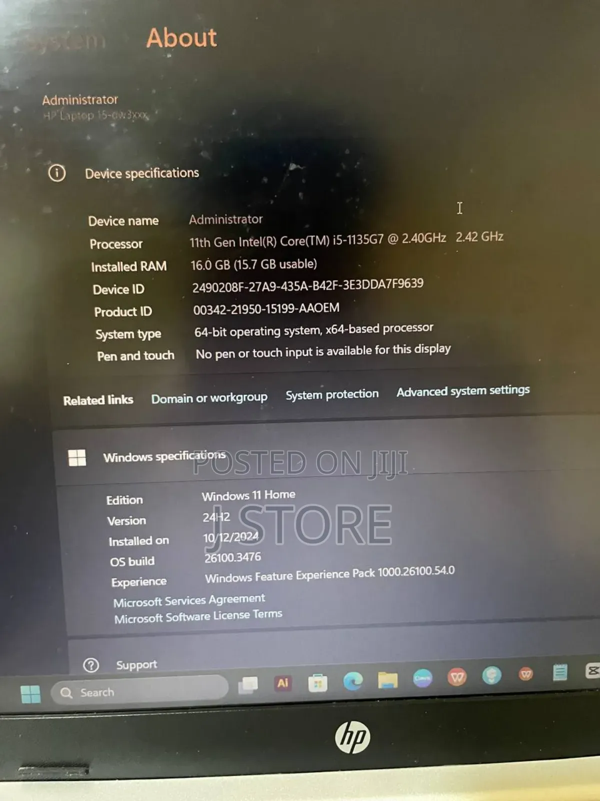 New Laptop HP Stream Notebook 16GB Intel Core I5 SSD 512GB