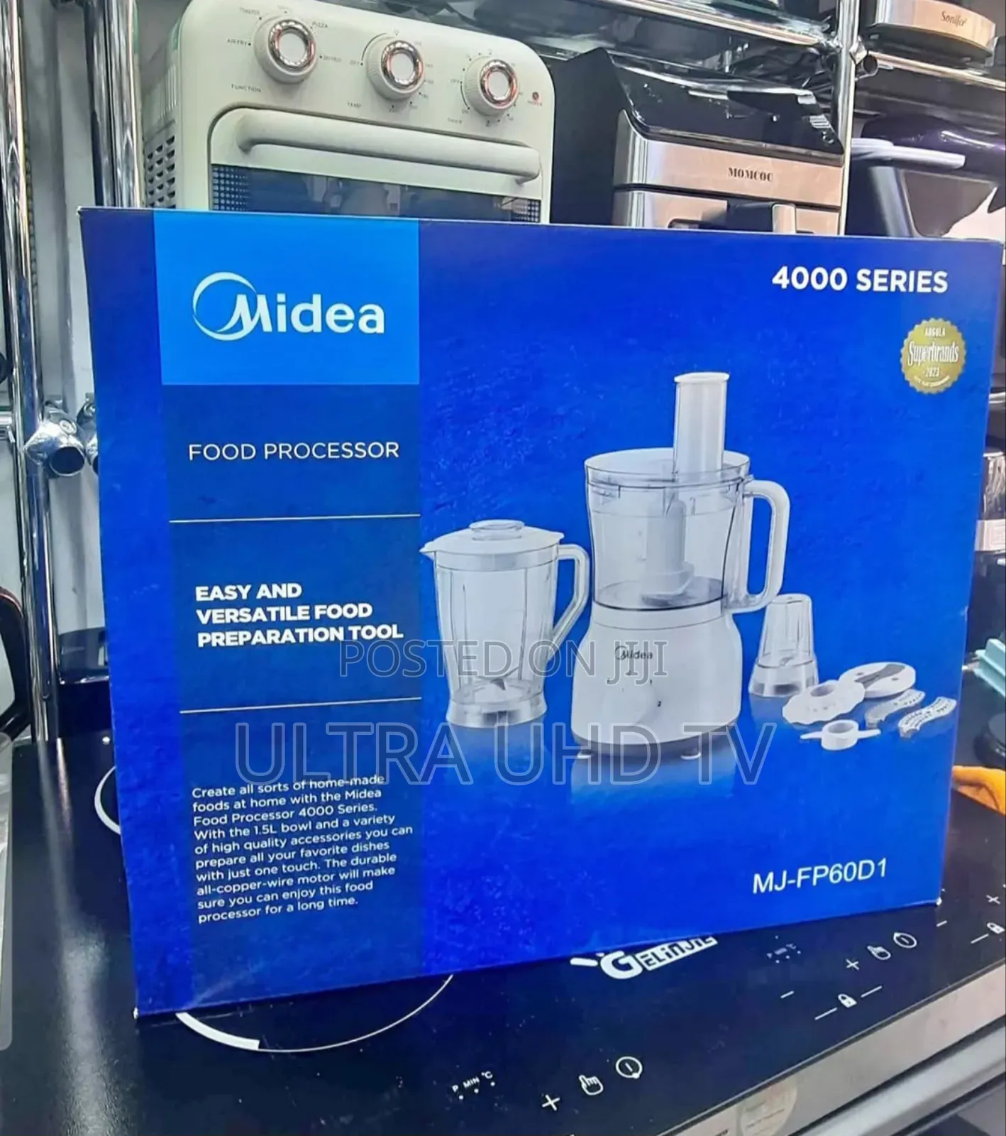 Midea 4000 Series Food Processor, Model Mj-Fp60d1.