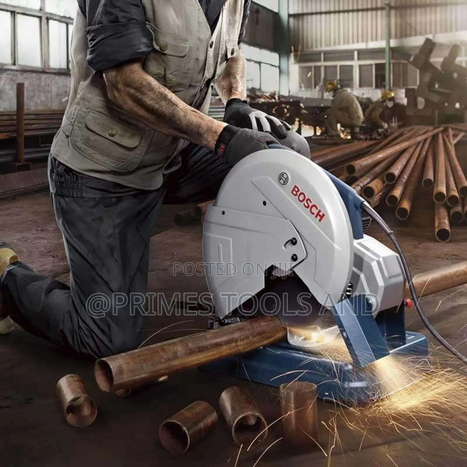 Bosch Cut Off Machine, Bosch Metal Cutting 2200 Watt