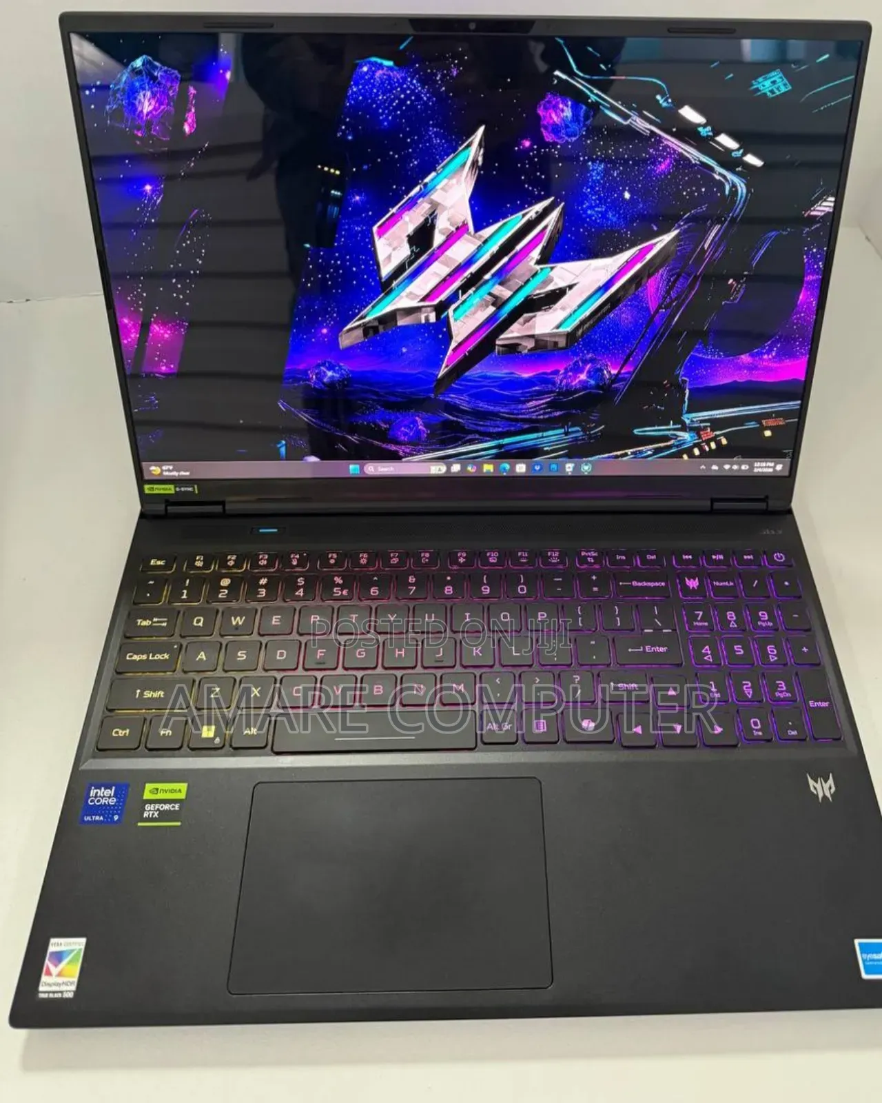 New Laptop Acer Predator Helios Neo 16 32GB Intel Core Ultra 9 SSD 1T