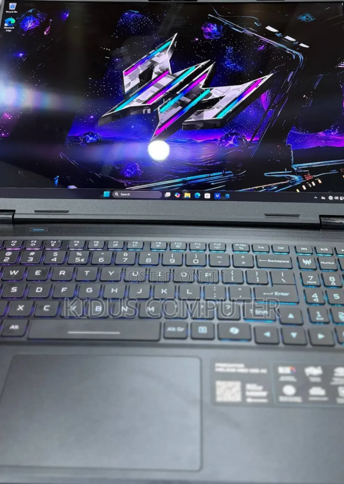 New Laptop Acer Predator Helios Neo 16 32GB Intel Core Ultra 9 SSD 1T