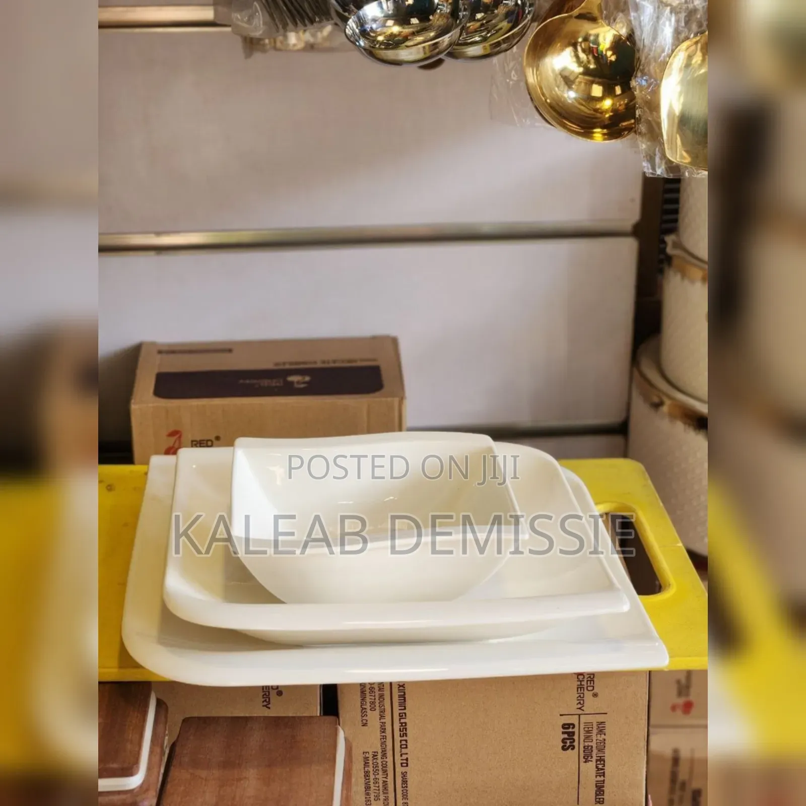 ዳኒ ሆም ሸክላ ፕሌት ለየት ባለ ዲዛይን Porcelain Dinnerware