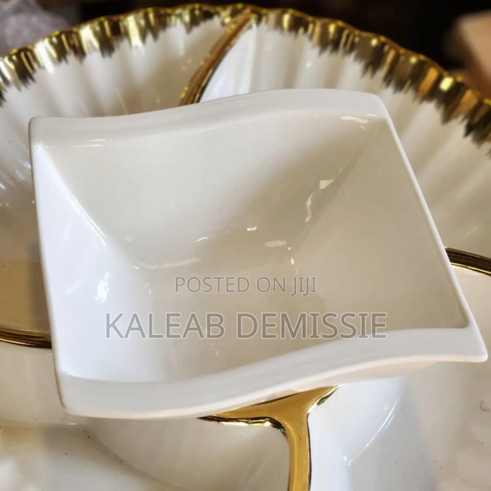 ዳኒ ሆም ሸክላ ፕሌት ለየት ባለ ዲዛይን Porcelain Dinnerware