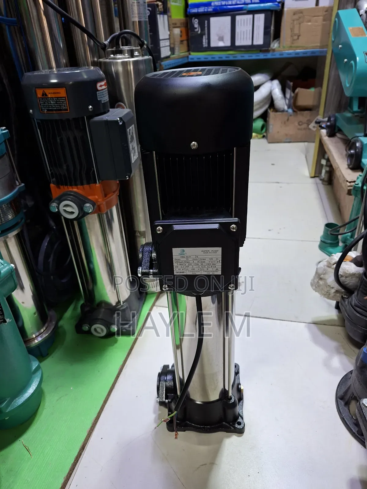 Forsa 3hp Vertical (Laviyajo)Water Pump