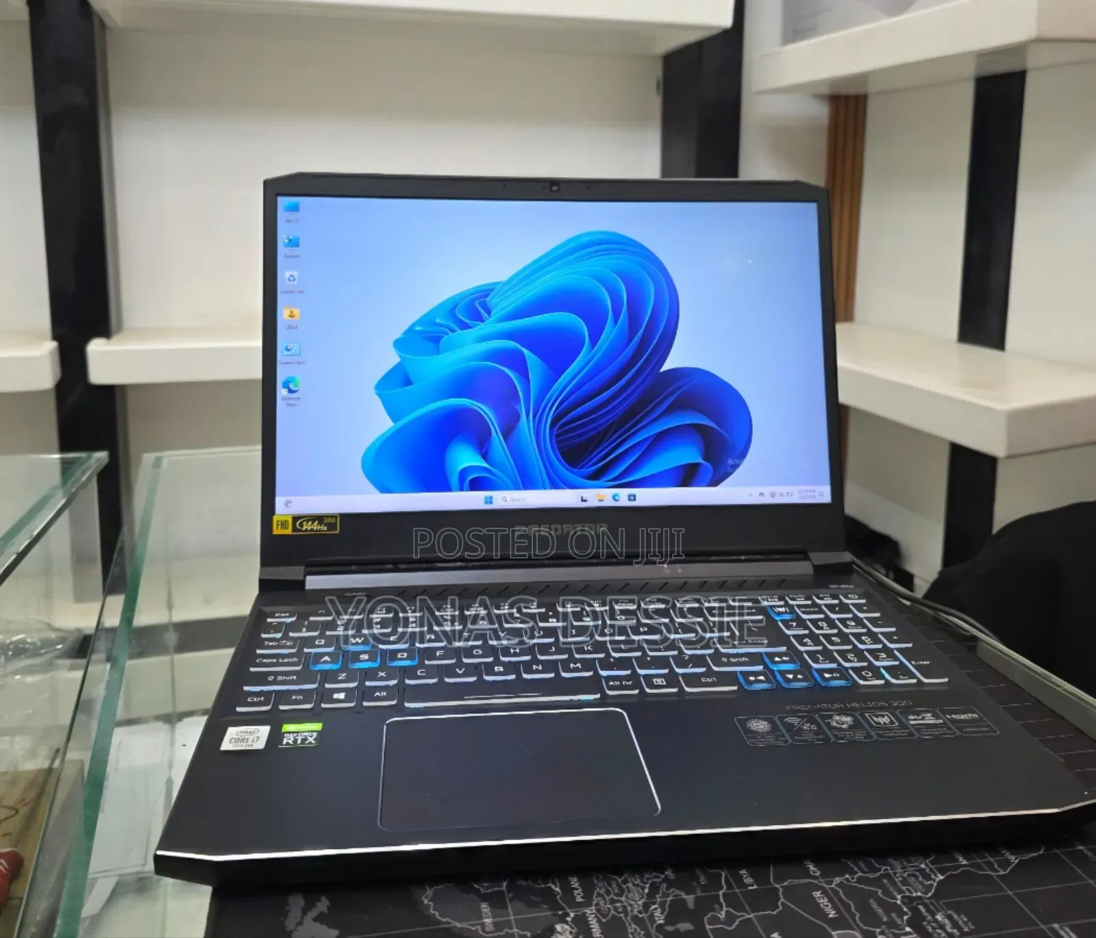 New Laptop Acer Predator Helios 300 16GB Intel Core I7 SSD 1T