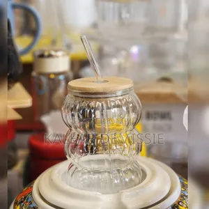የሞይቶ ብርጭቆ በአዲስ ዲዛይን Glass Drinking Jar