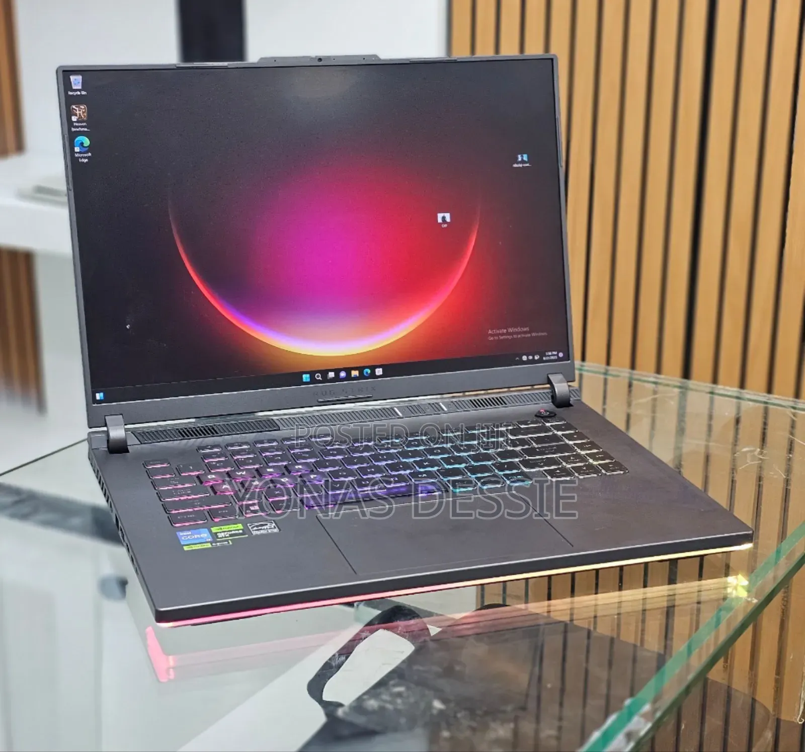 New Laptop Asus ROG Strix G16 G614 16GB Intel Core I7 SSD 1T