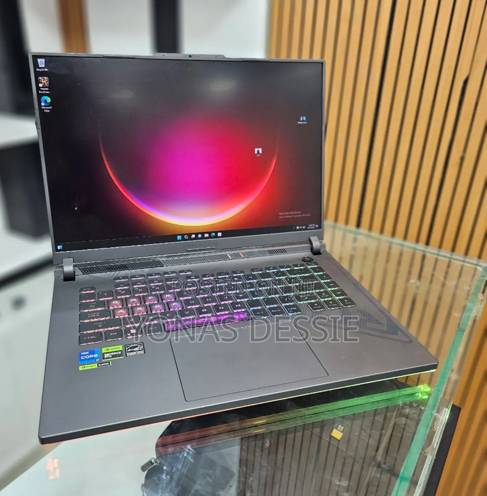 New Laptop Asus ROG Strix G16 G614 16GB Intel Core I7 SSD 1T