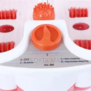 Footbath and Massager በኤሌክትሪክ የሚሰራ የእግር ማጠቢያ እና ማሳጅ ማድረጊያ