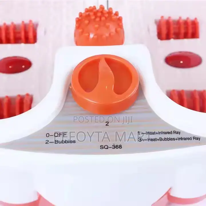 Footbath and Massager በኤሌክትሪክ የሚሰራ የእግር ማጠቢያ እና ማሳጅ ማድረጊያ