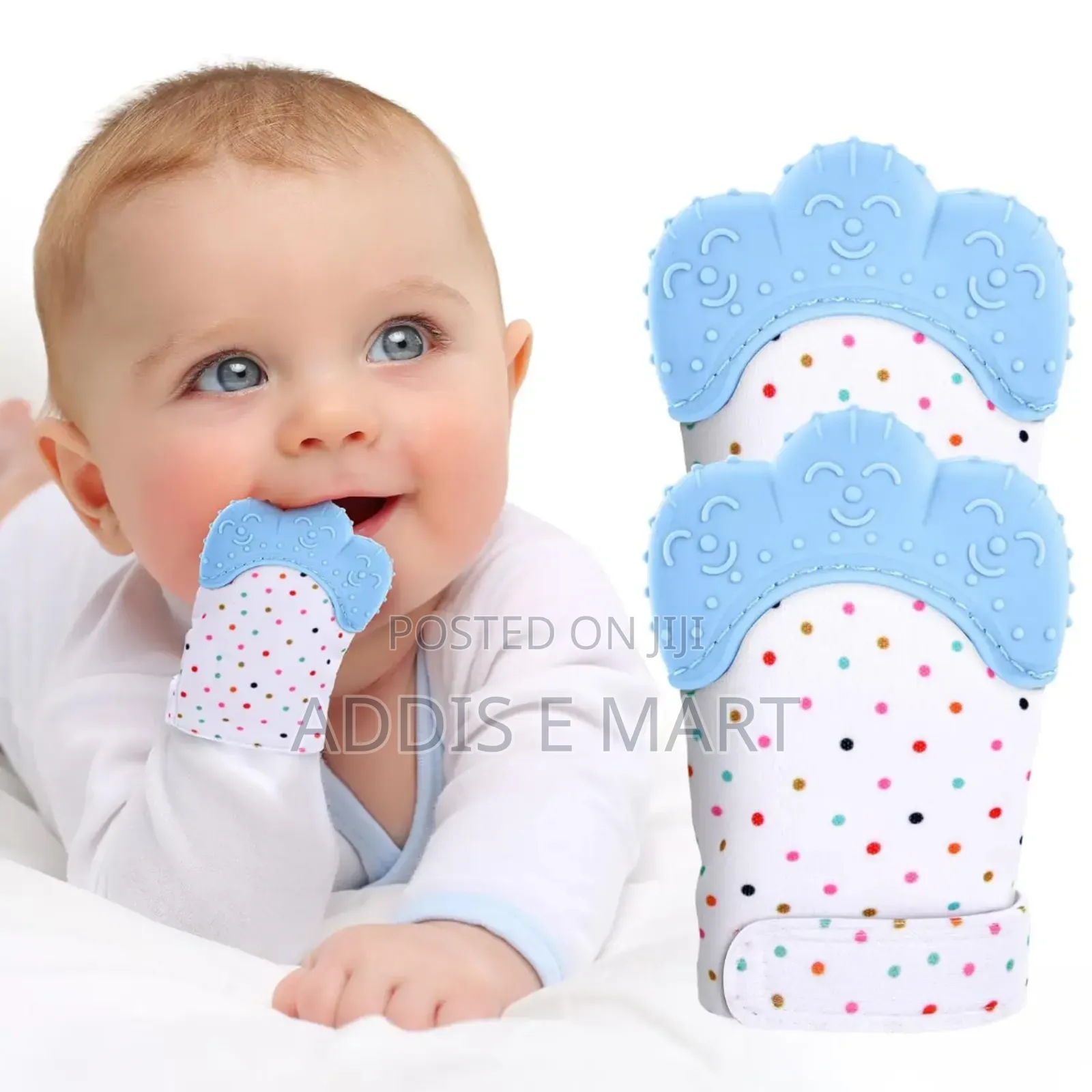 Silicon Baby Tooth Gum Mittens