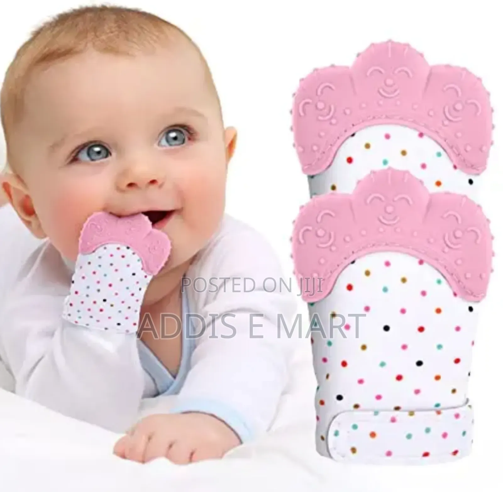 Silicon Baby Tooth Gum Mittens