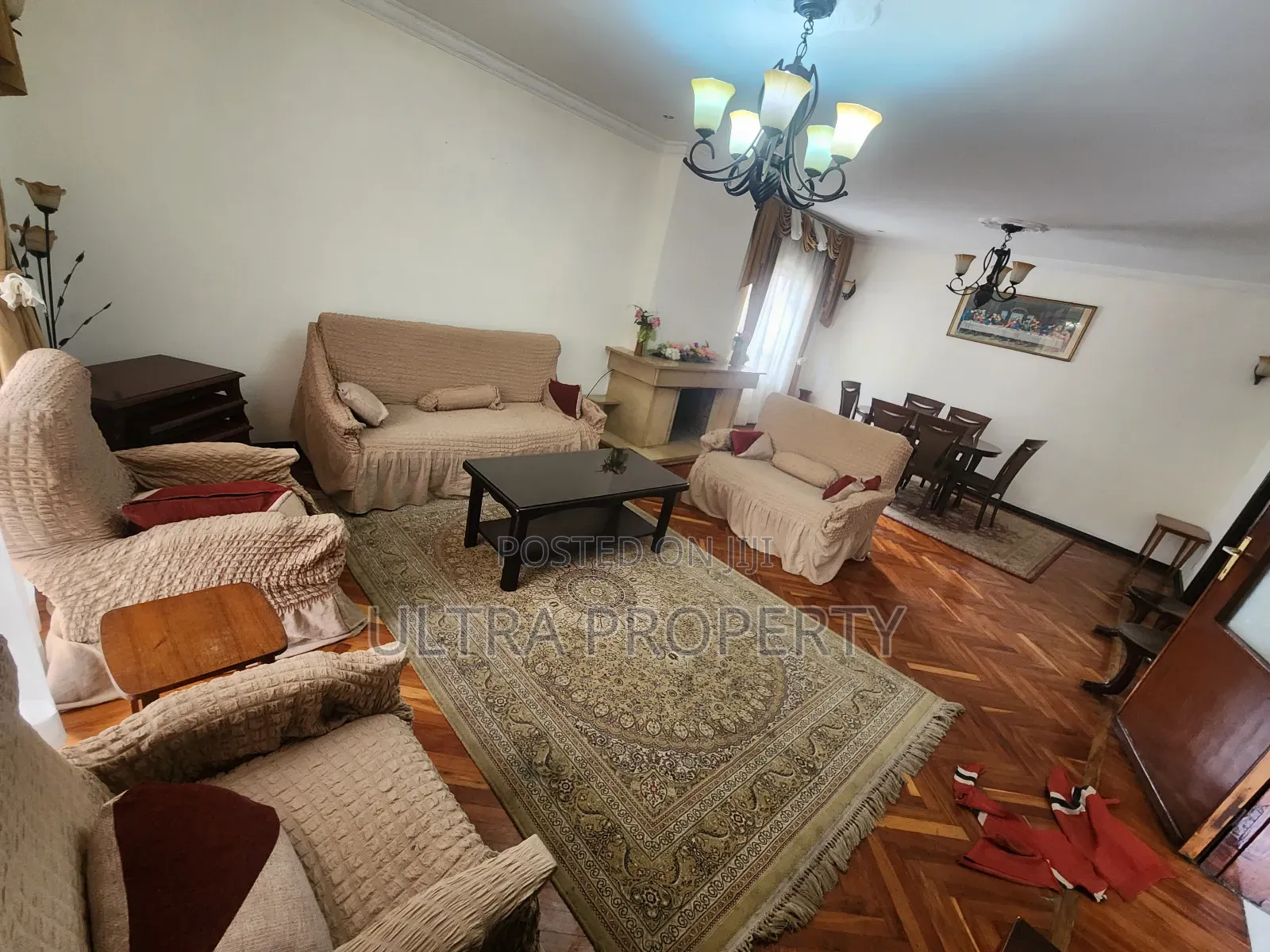 Furnished 3bdrm Villa in Bole for rent