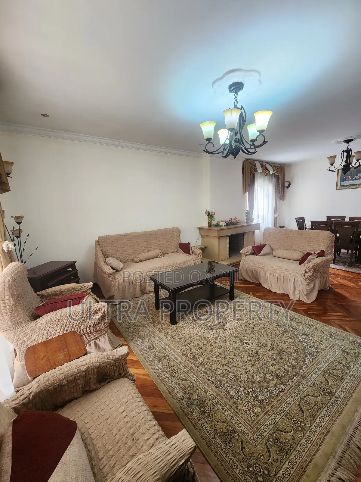 Furnished 3bdrm Villa in Bole for rent