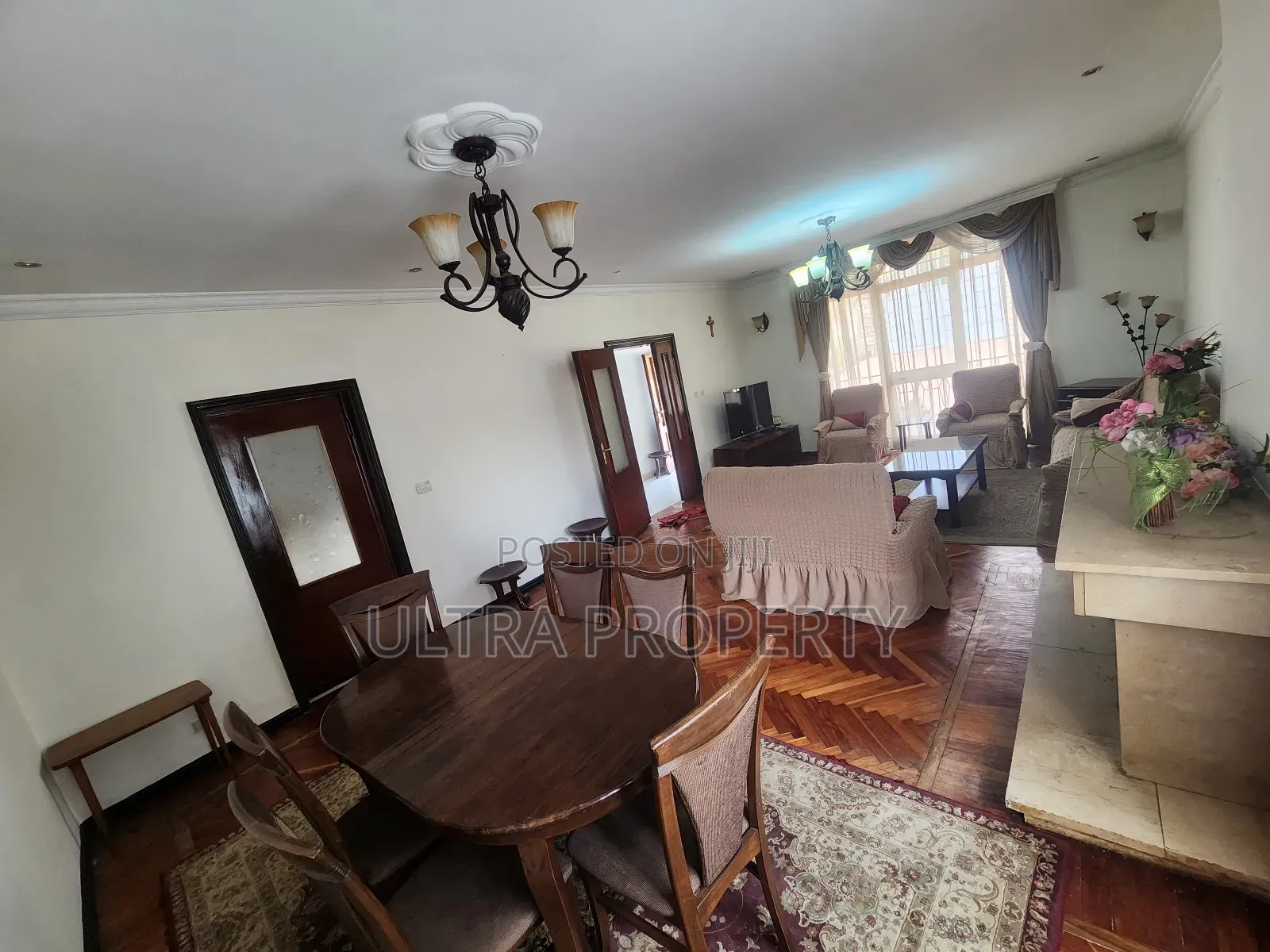 Furnished 3bdrm Villa in Bole for rent