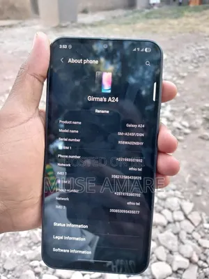 Samsung Galaxy A Black