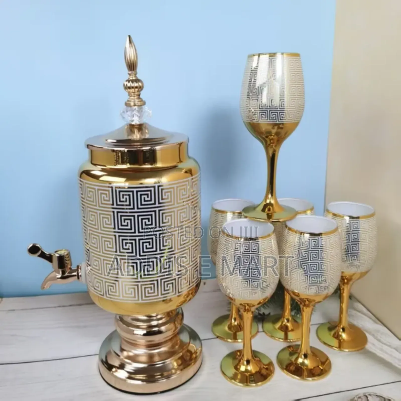 7 Pieces Glassware Set