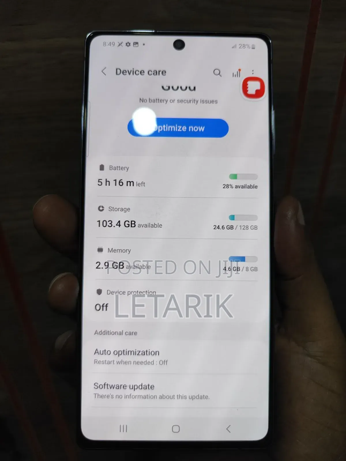 Samsung Galaxy Note 20 5G 128 GB Black