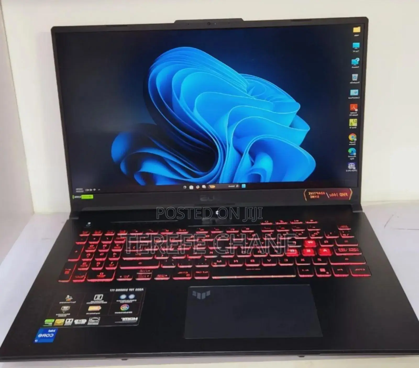 New Laptop Asus TUF Gaming A15 16GB Intel Core I7 SSD 1T