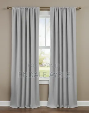 High-Quality Grey Curtains - ዘመናዊ ግራጫ መጋረጃዎች
