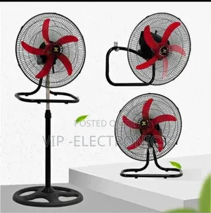 Crown Fan 18 Inch 3in 1 Standing With 3steps (High,Medium