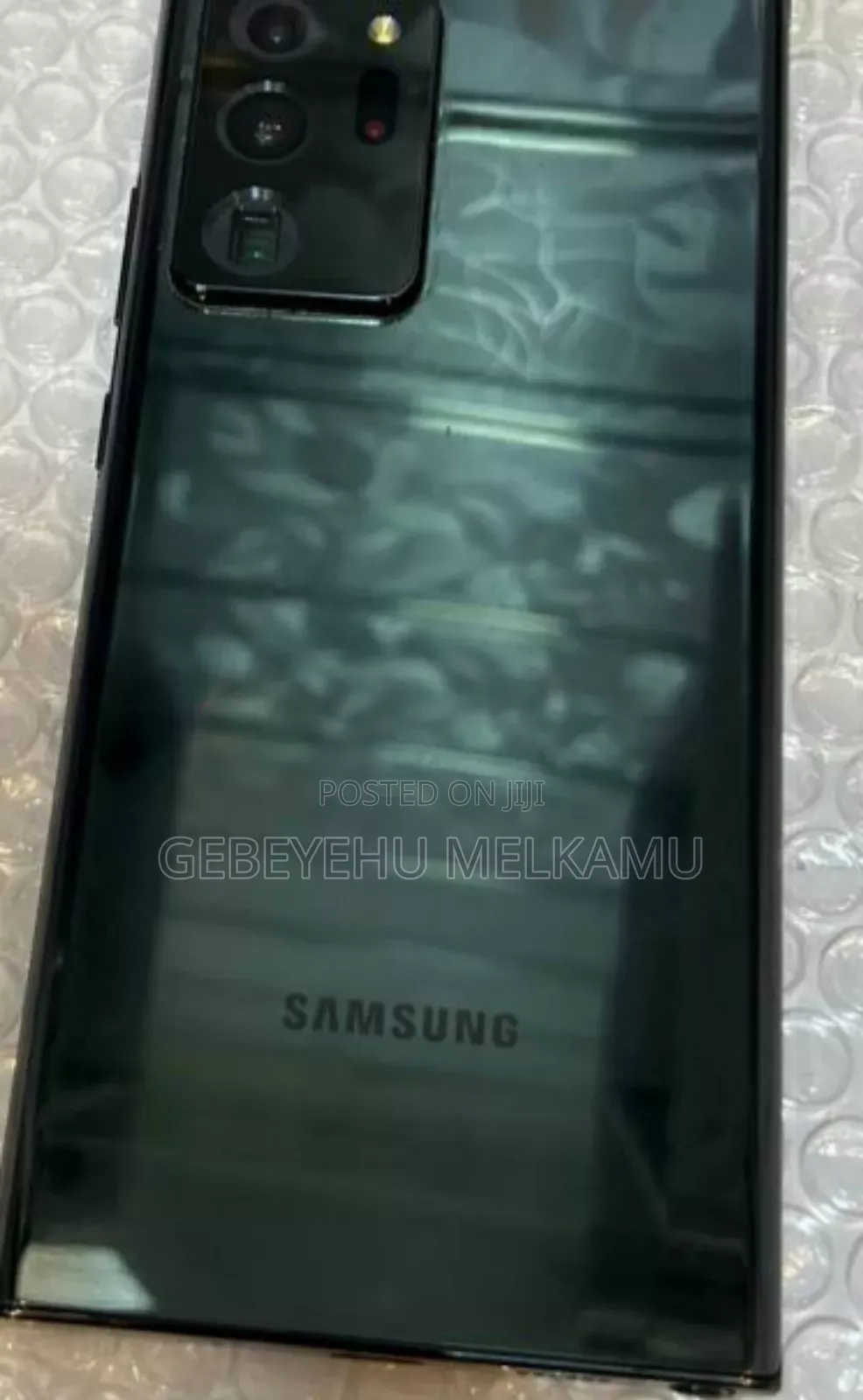 New Samsung Galaxy S20 Ultra 256 GB Black