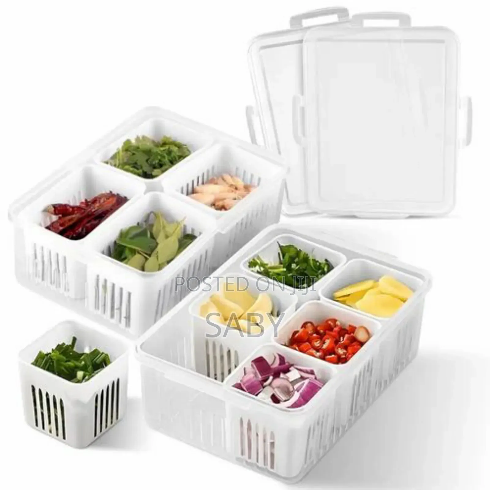 6grid Storage Organizer ባለ 6 ክፍሎች መያዣ (ኦርጋናይዘር)