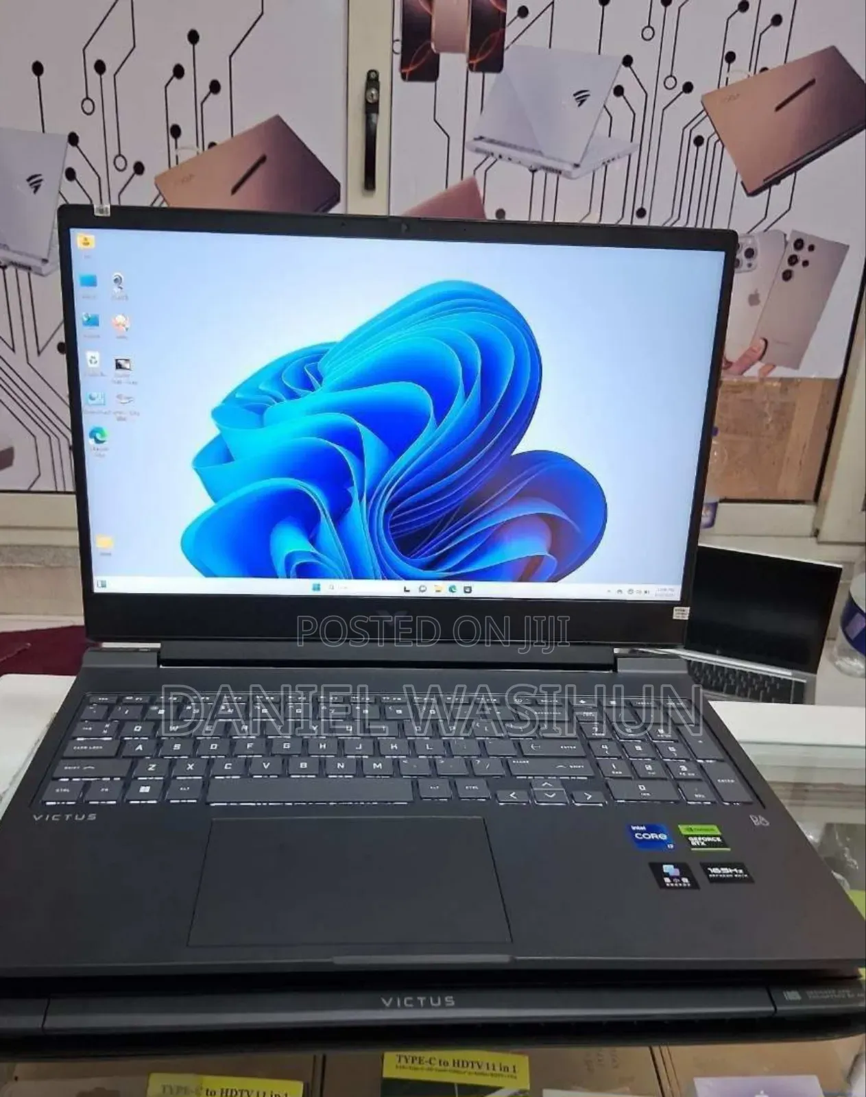 New Laptop HP Victus 16 16GB Intel Core I7 SSHD (Hybrid) 1T